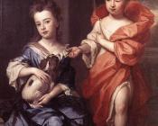 Edward and Lady Mary Howard - 戈弗雷·内勒